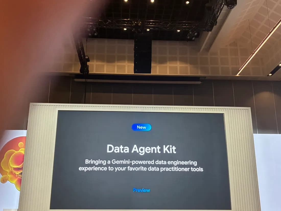 Data Agent Kit（Preview）發表投影片：Bringing a Gemini-powered data engineering experience to your favorite data practitioner tools
