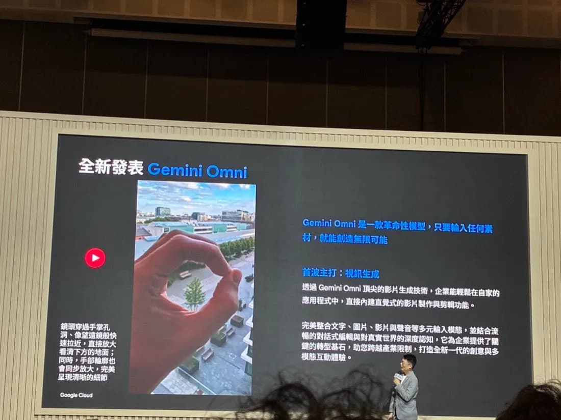 Google Cloud Day「加速產品創新：生成式媒體 AI」場次現場投影片