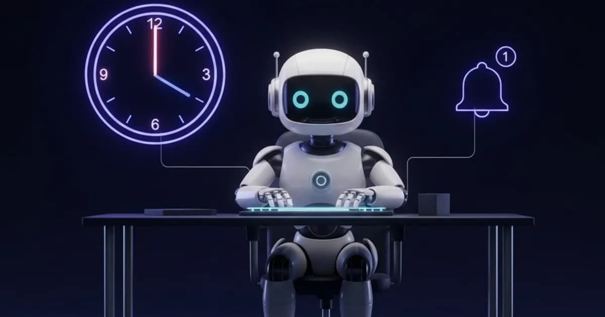 AI Agent 排程與事件觸發：為什麼它不用人下指令就開工