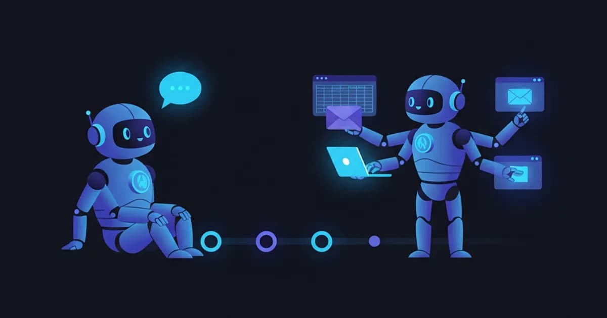 AI 代理人是什麼？從 ChatGPT 到會自己動手的 AI，細說 AI 進化史
